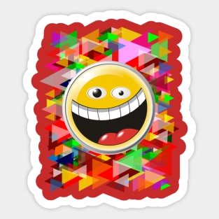 FEELING HAPPY Sticker